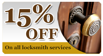 15% off on all locksmith services